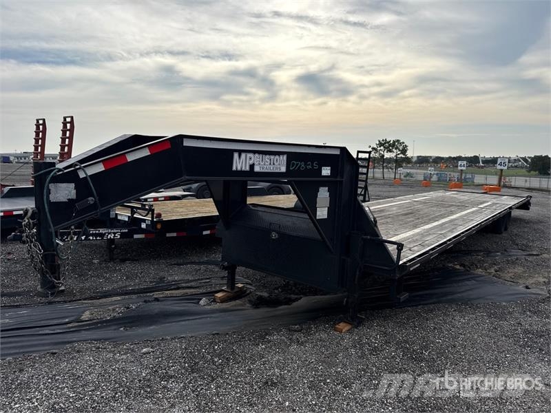  MP Custom CTZ 40 ft T/A Gooseneck Equipment Traile 차량 운반용 트레일러