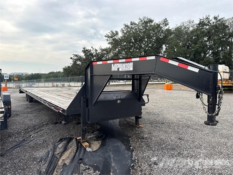  MP Custom CTZ 40 ft T/A Gooseneck Equipment Traile 차량 운반용 트레일러