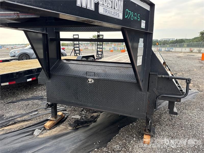  MP Custom CTZ 40 ft T/A Gooseneck Equipment Traile 차량 운반용 트레일러
