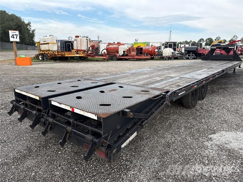  MP Custom CTZ 40 ft T/A Gooseneck Equipment Traile 차량 운반용 트레일러