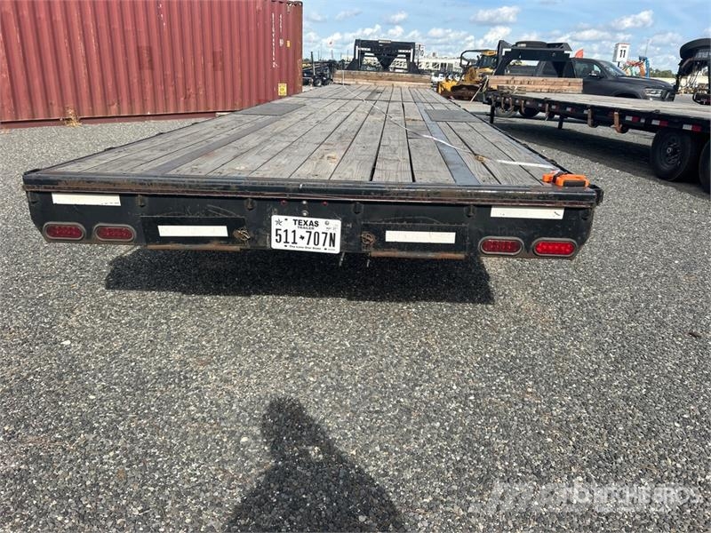  MP Custom Trailers 40 ft T/A Gooseneck Flatbed Tra フラットベッド／ドロップサイドトレーラー