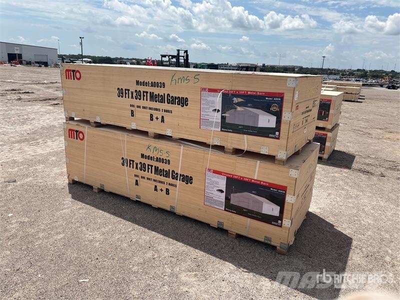 MTO A0039 Metal Barn Shed (Unused) المباني الإطار الصلب