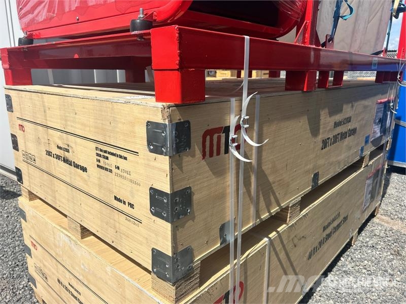  MTO A2030 20 ft x 30 ft Enclosed Carport (Unused) Stålrammmer