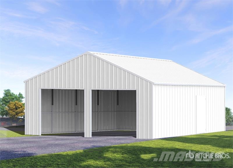  MTO A2223 Double Garage Metal Shed (Unused) Čelični okviri za građevine