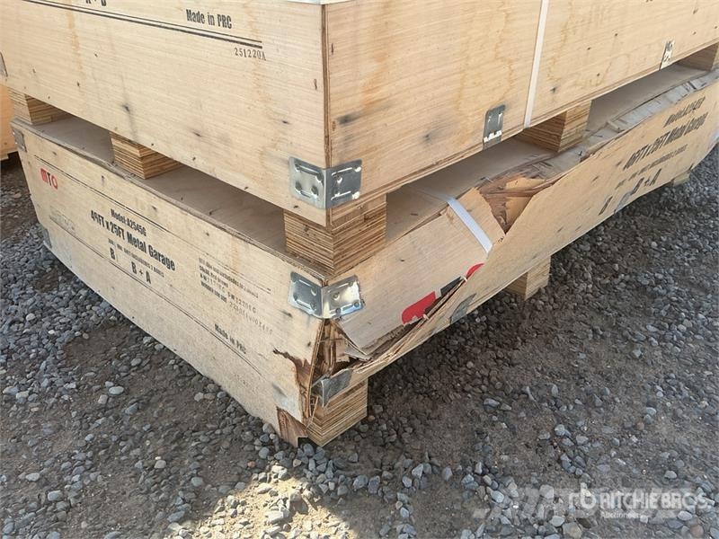 MTO A2545G 25 ft x 46 ft Metal Garage Storage Buil Čelični okviri za građevine