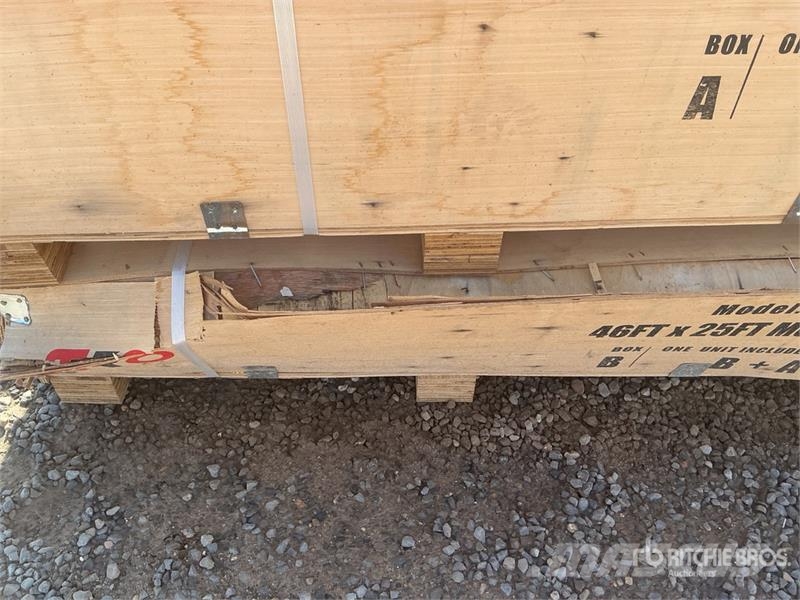 MTO A2545G 25 ft x 46 ft Metal Garage Storage Buil Čelični okviri za građevine