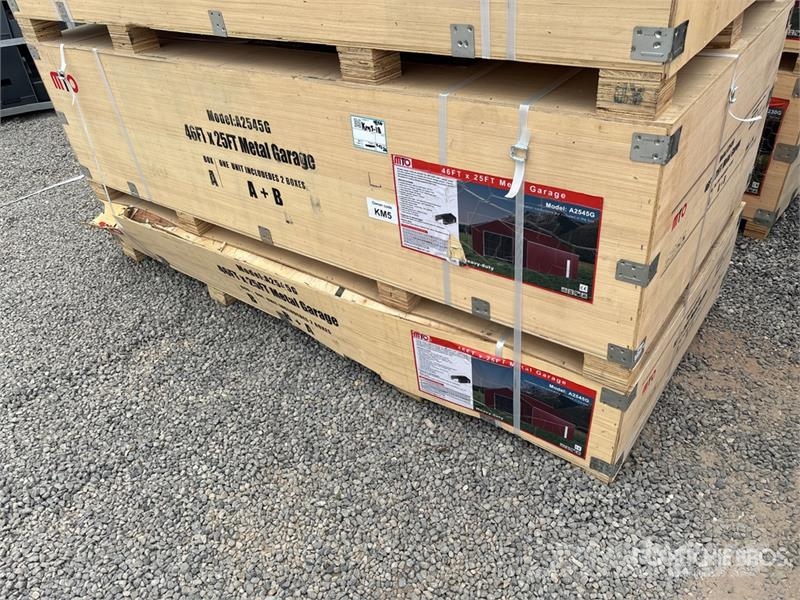  MTO A2545G 25 ft x 46 ft Metal Garage Storage Buil Čelični okviri za građevine
