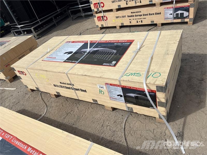 MTO A4020 20 ft x 40 ft Carport (Unused) Stahlrahmenaufbauten