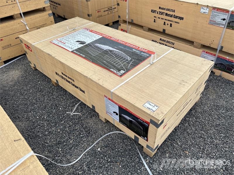 MTO A4020 20 ft x 40 ft Carport (Unused) Teräsrunkorakennukset
