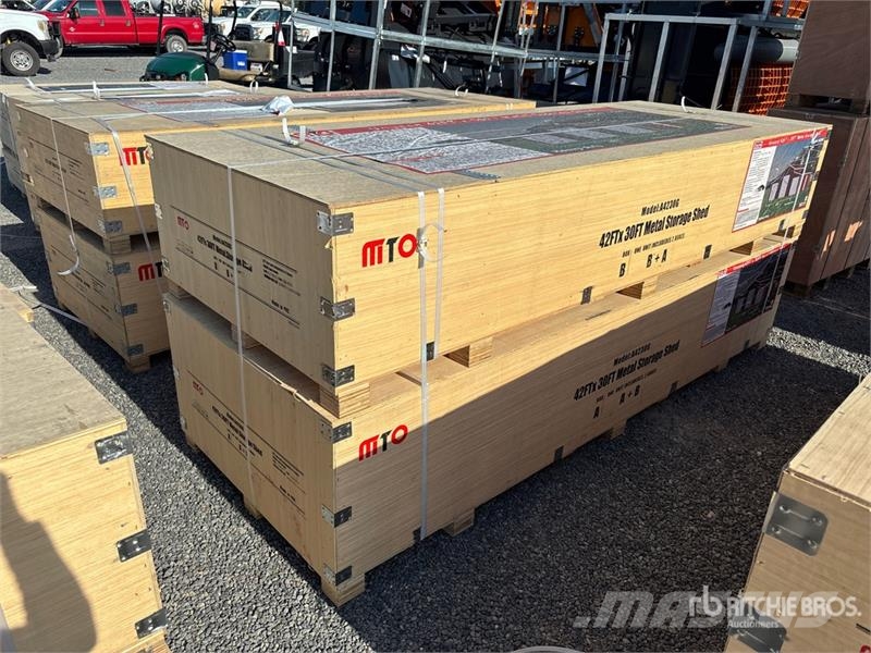 MTO A4230G 42 Ft X 30 Ft Metal Shed (Unused) Jeklene gradbene konstrukcije