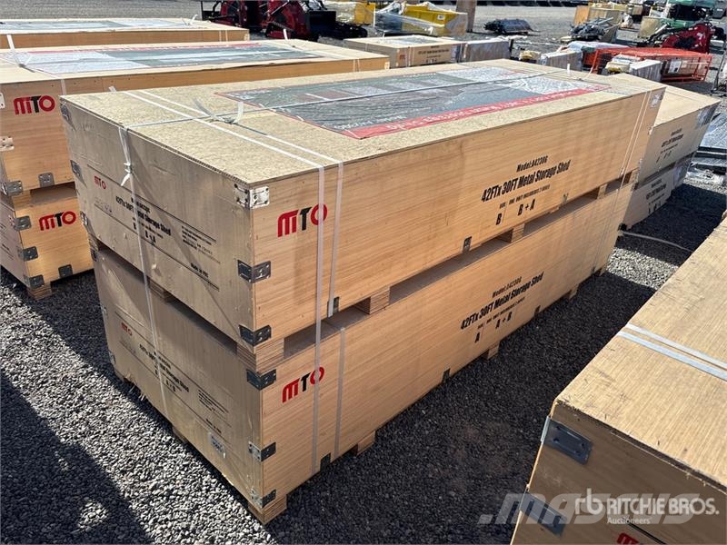 MTO A4230G 42 Ft X 30 Ft Metal Shed (Unused) Jeklene gradbene konstrukcije