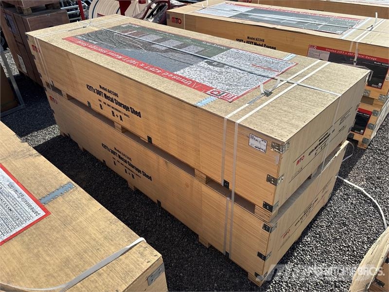 MTO A4230G 42 Ft X 30 Ft Metal Shed (Unused) Jeklene gradbene konstrukcije