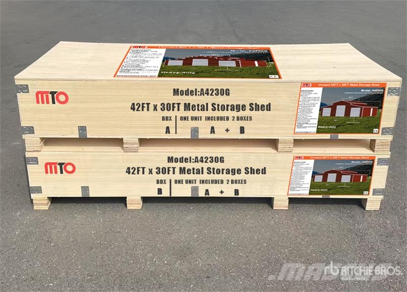 MTO A4230G Metal Shed (Unused) Čelični okviri za građevine