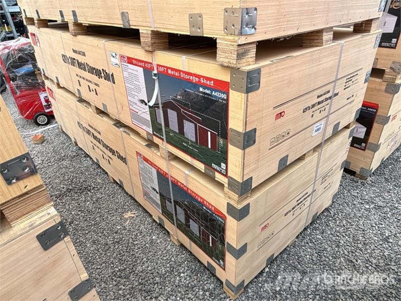 MTO A4230G Metal Shed (Unused) Čelični okviri za građevine