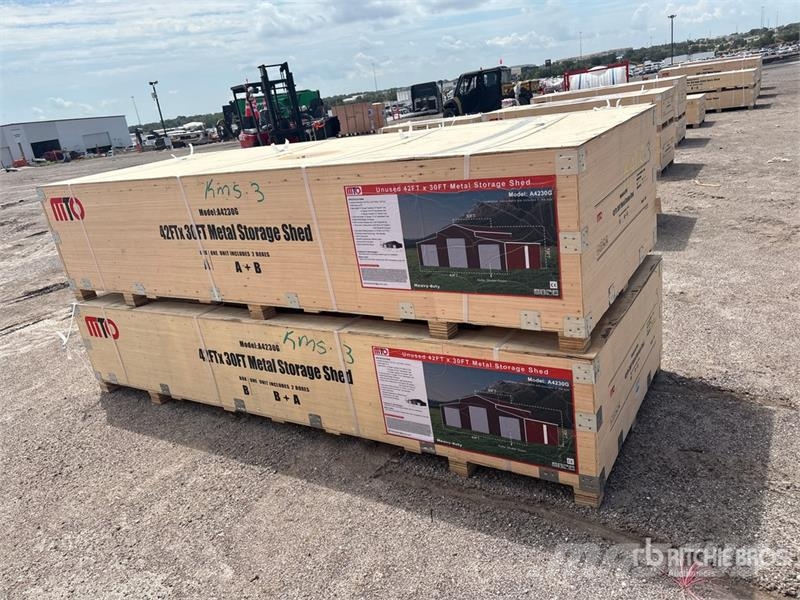 MTO A4230G Metal Shed (Unused) المباني الإطار الصلب