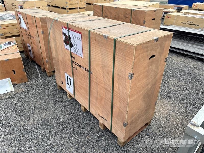 MTO AC60 26.8 cfm Skid-Mounted 60 gal Air Compress Kompresorji