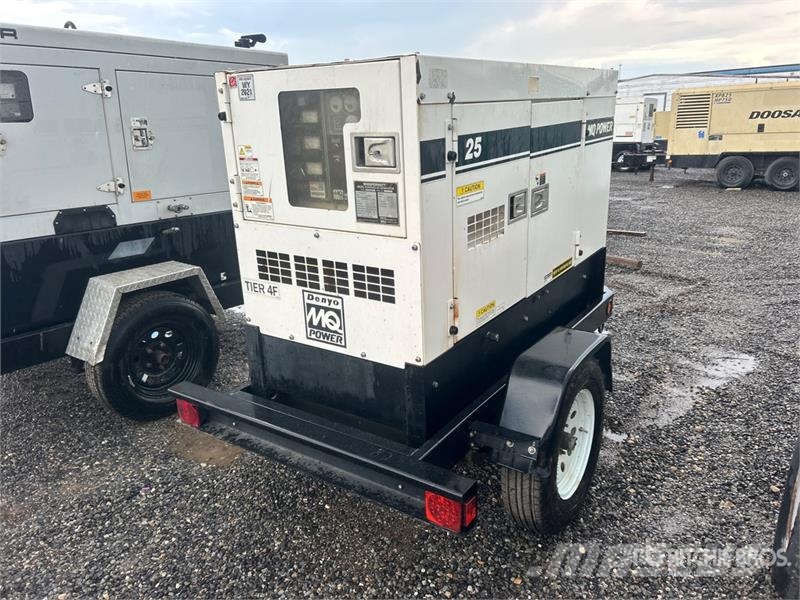 MultiQuip DCA-25SSIU4F 20 kW Mobile Generator Set Dīzeļģeneratori