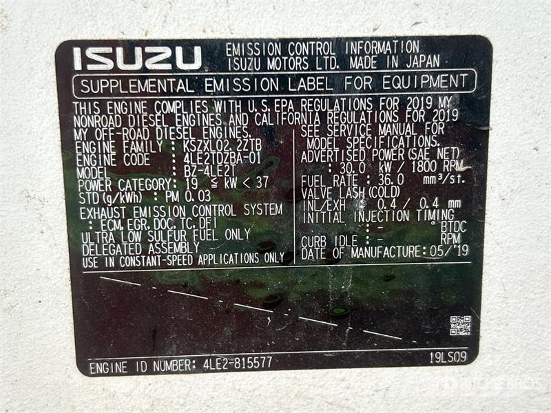 MultiQuip DCA-25SSIU4F 20 kW Mobile Generator Set Dīzeļģeneratori
