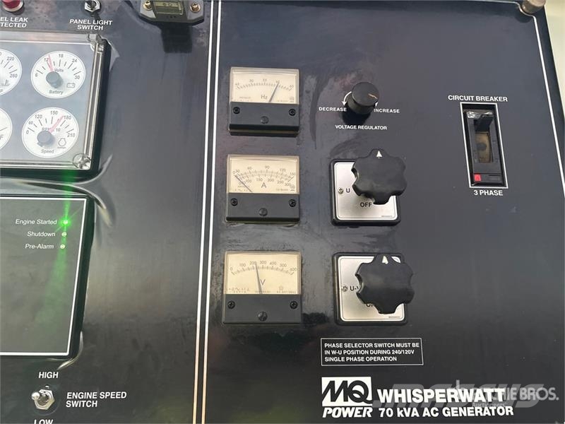 MultiQuip DCA-70SSIU4F 56 kW Mobile Generator Set Dízel áramfejlesztők