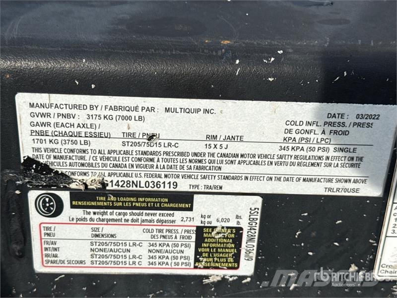 MultiQuip DCA-70SSIU4F Generator Set Diesel Generatoren
