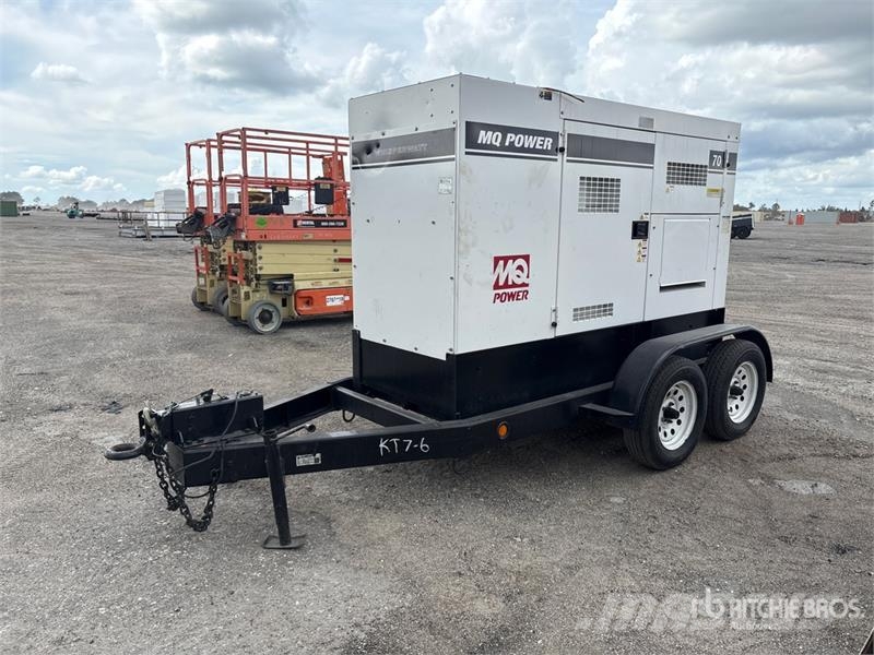 MultiQuip DCA-70SSIU4F 56 kW Mobile Diesel Generator Set Dizel agregati