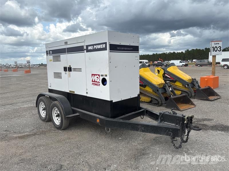 MultiQuip DCA-70SSIU4F 56 kW Mobile Diesel Generator Set Dizel agregati