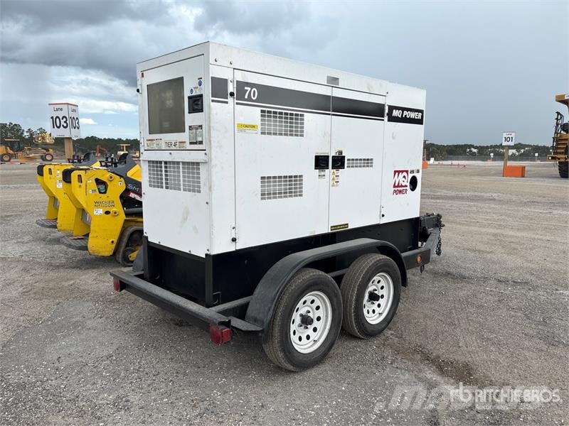 MultiQuip DCA-70SSIU4F 56 kW Mobile Diesel Generator Set Dizel agregati
