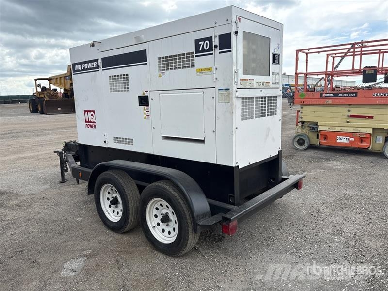 MultiQuip DCA-70SSIU4F 56 kW Mobile Diesel Generator Set Dizel agregati