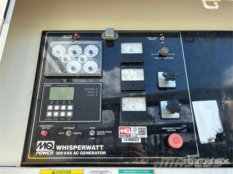 MultiQuip DCA300SSJU4F2 250 kW Mobile Generator Set ディーゼル発電機