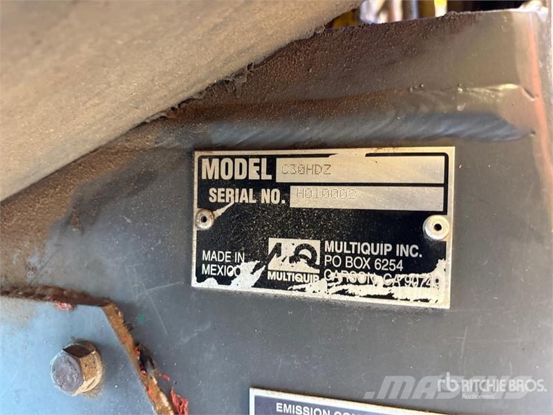 MultiQuip Mayco C30HDZ Concrete Pump Betono siurbliai