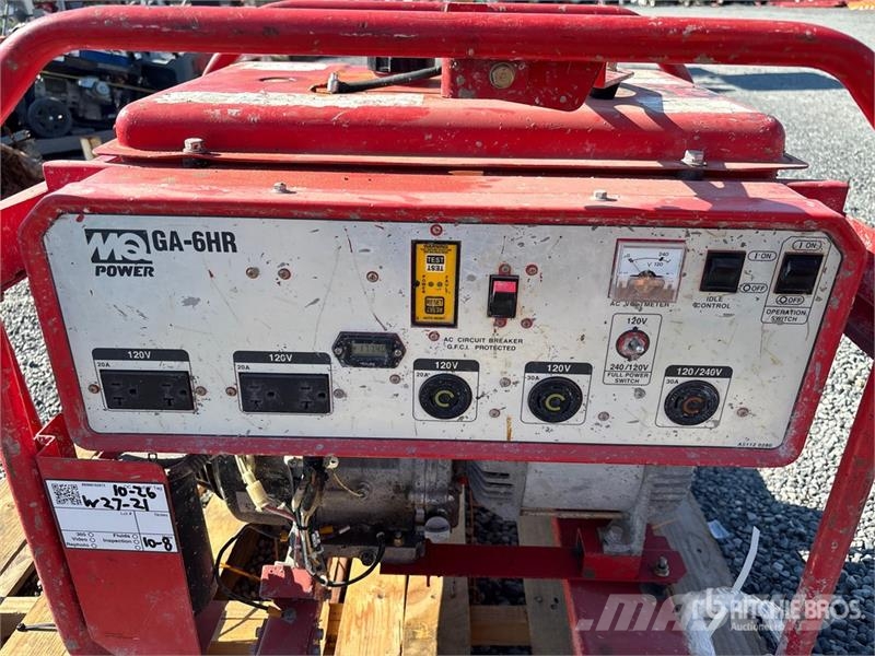 MultiQuip MQGA-6HR 6 kW Portable Generator Set Autres générateurs