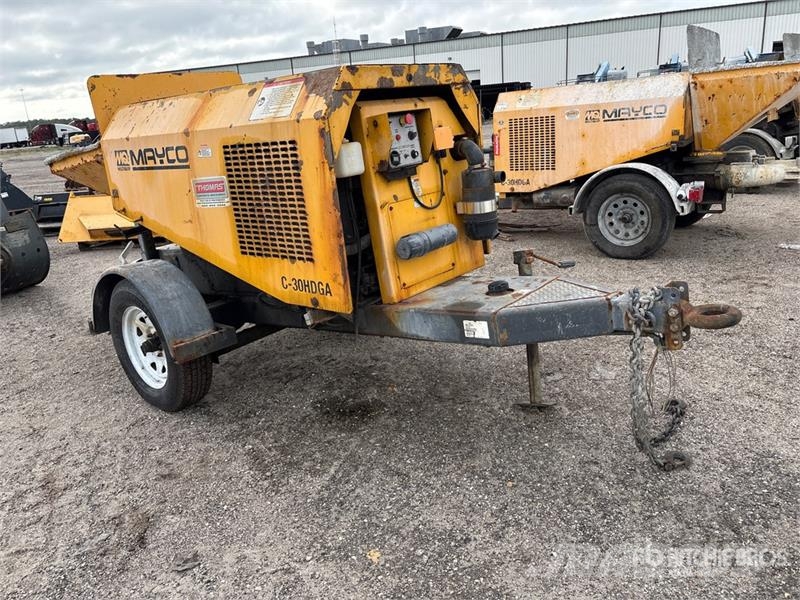 Mutiquip C-30HDGA S/A Concrete Pump Trailer Construcción - Otros