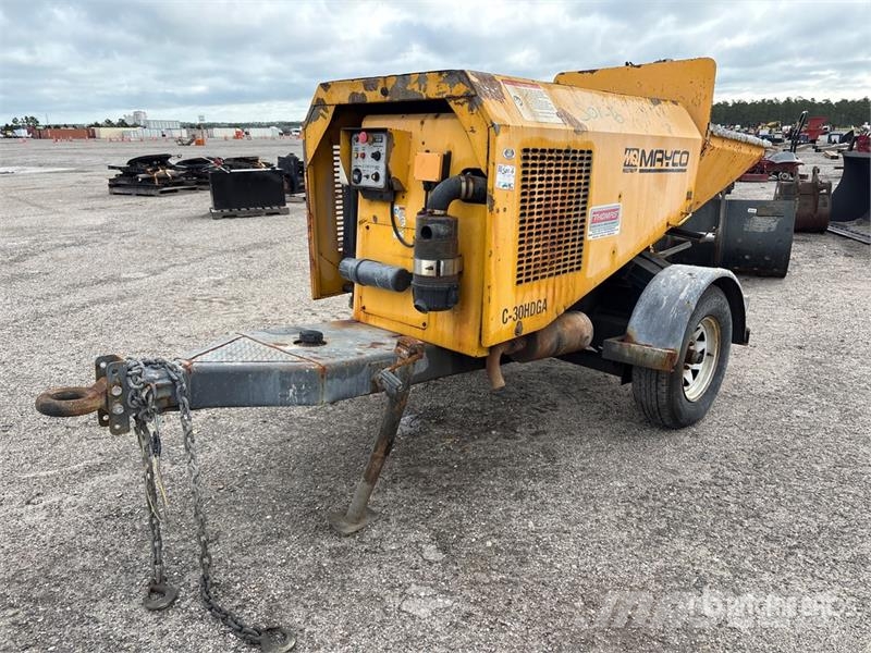 Mutiquip C-30HDGA S/A Concrete Pump Trailer Construcción - Otros
