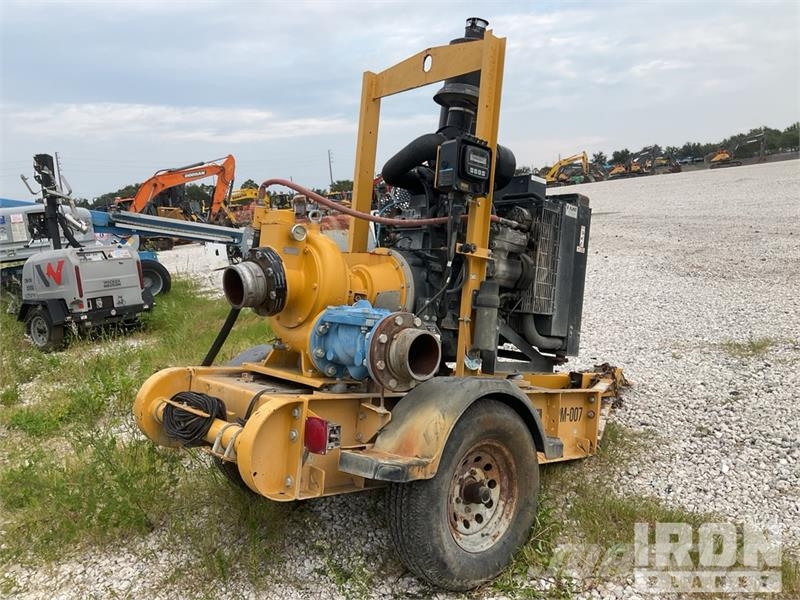  MWI CT6T01 Trailer-Mounted Water Pump Ūdens sūkņi