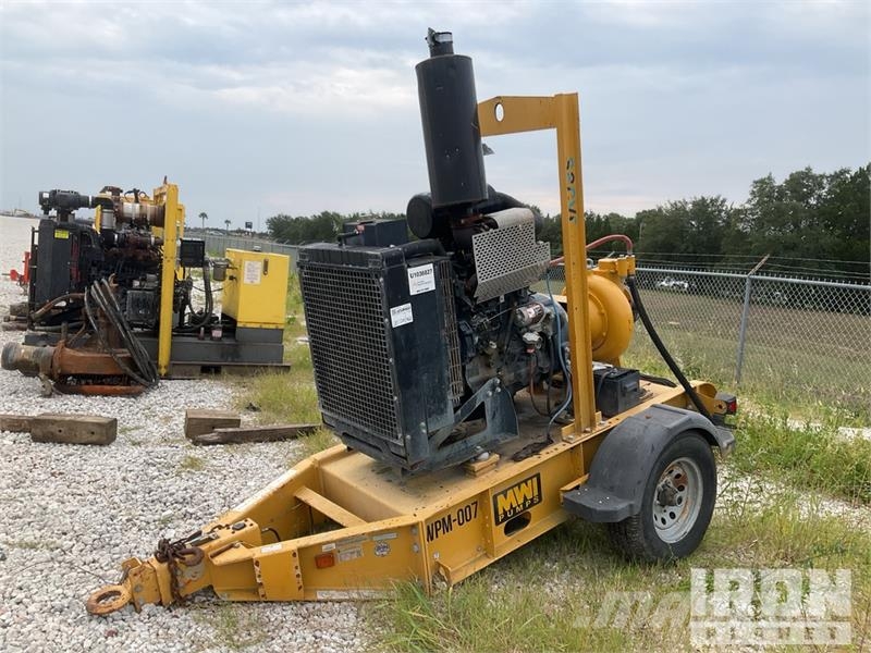  MWI CT6T01 Trailer-Mounted Water Pump Ūdens sūkņi