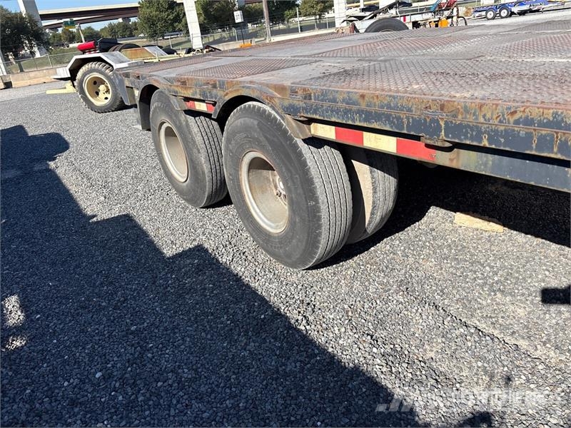 Nabors 41 ft T/A Step Deck Oilfield Trailer Processing Equipment