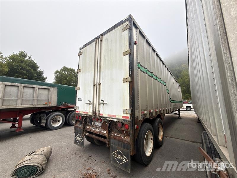  Nabors 45 ft x 96 in T/A Chip Trailer مقطورات لتقل ألواح الخشب
