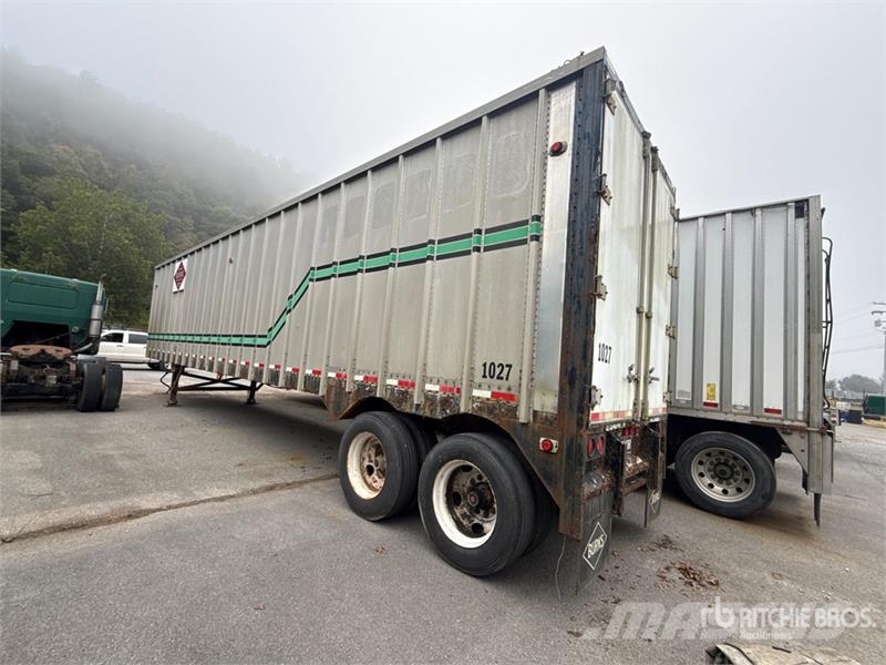  Nabors 45 ft x 96 in T/A Chip Trailer مقطورات لتقل ألواح الخشب