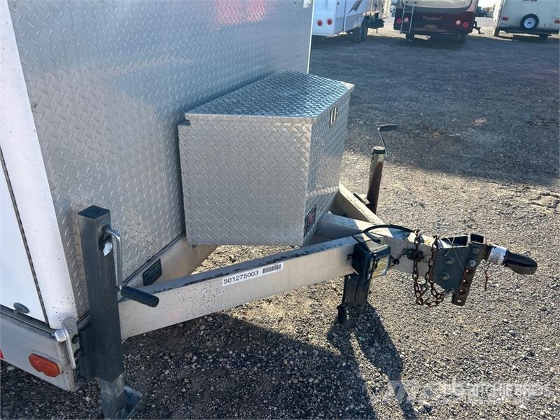 Newport Fabrication VEZ-1.8 10 ft T/A Enclosed Tra Box body trailers