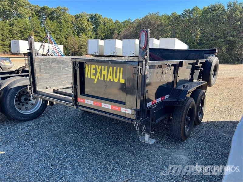 NEXhaul N714TA 14 ft T/A Dump Utility Trailer Remorque benne