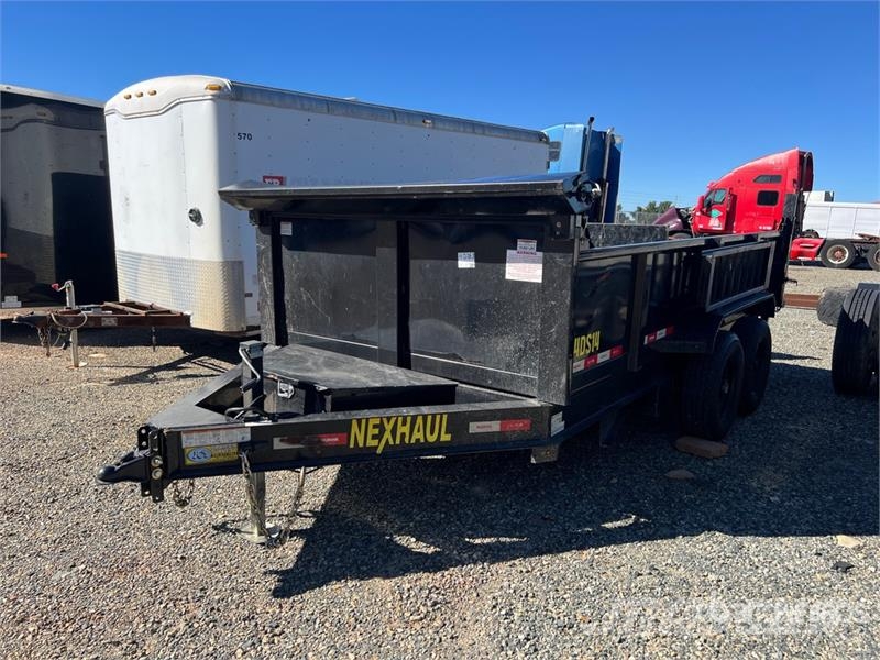 NEXhaul N714TA 14 ft T/A Dump Utility Trailer Remorque benne