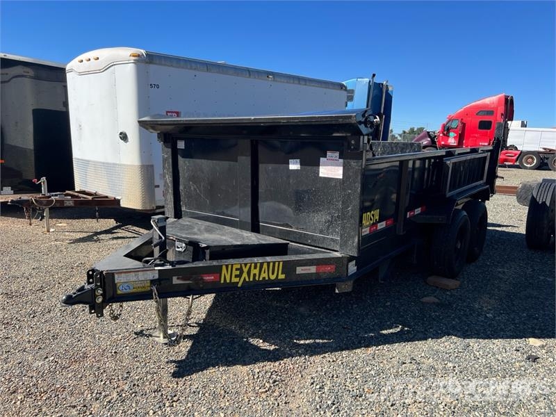 NEXhaul N714TA 14 ft T/A Dump Utility Trailer Remorque benne