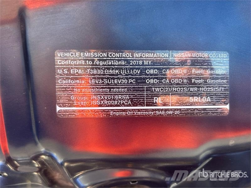 Nissan Kicks SV 2WD SUV (Inoperable) Автомобілі