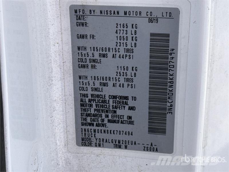 Nissan NV200 大型面包车
