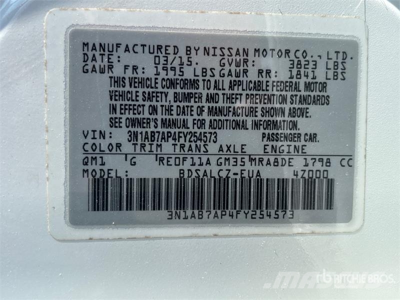 Nissan Sentra Automobile Sõiduautod