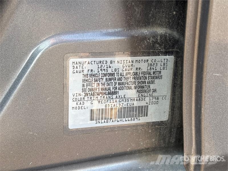 Nissan Sentra SV Automobile 자동차