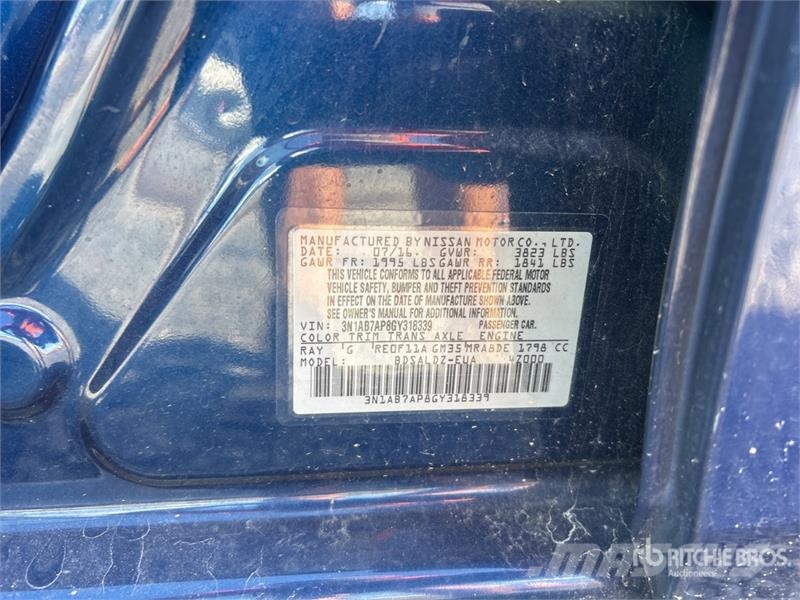 Nissan Sentra SV Automobile Henkilöautot