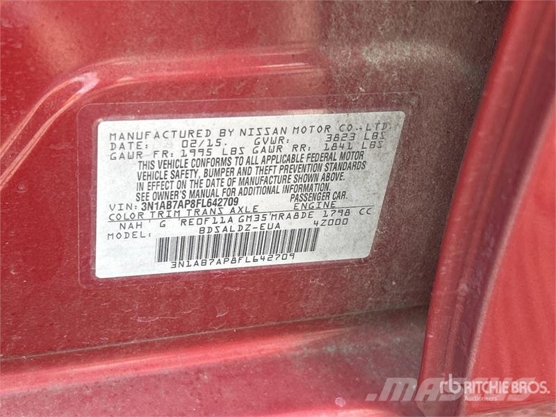Nissan Sentra SV Automobile 자동차