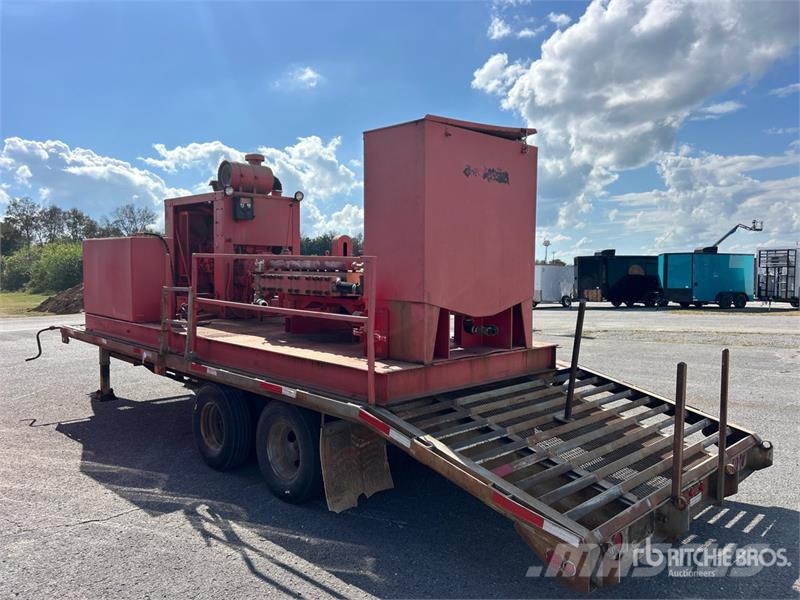 NLB HP320 10K 20 ft T/A Gooseneck 10300-D Generator Eq Biltransportsläp