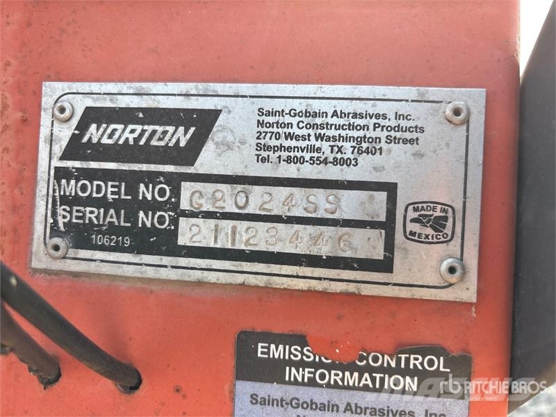 Norton C2024SS Walk-Behind Saw Гатери